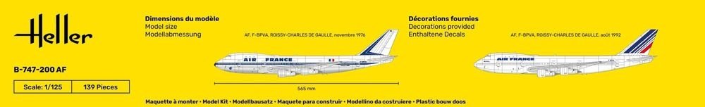Heller 56459 Starter Kit - B-747-200 AF 1/125 – imagen 7