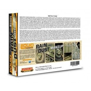 Lifecolor LP03 Liquid pigments Set Rain and dust 6x22ml – Bild 2