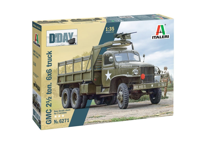 Italeri 6271 GMC 2 1/2 Ton. 6x6 Truck &amp;quot;D-Day 80° Anniversary&amp;quot; 1/35 – zdjęcie 2