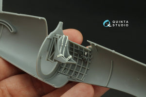 Intérieur coloré imprimé en 3D sur papier décalcomanie pour F4U-2 Corsair (Hobby Boss) Quinta Studio QD48476, échelle 1/48 – image 5