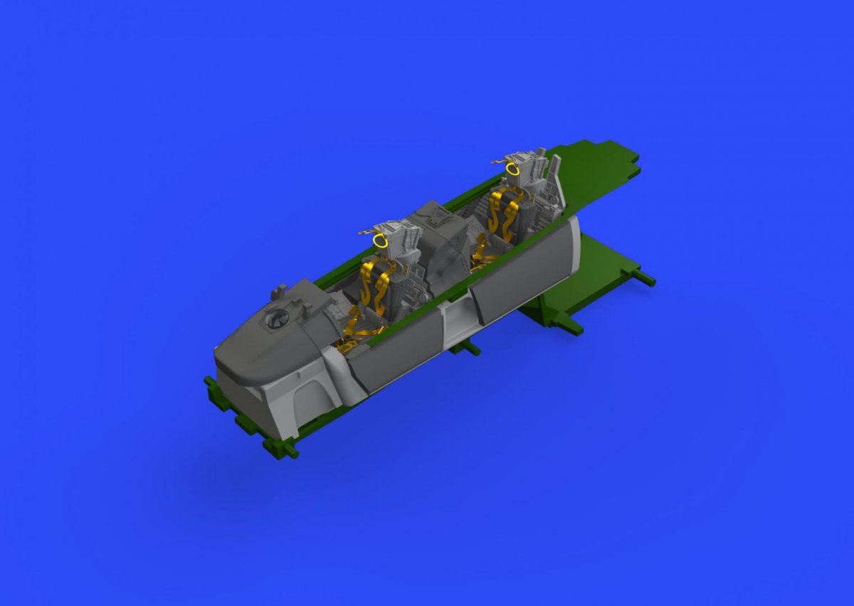 Eduard 648312 F-14A cockpit TAMIYA 1/48 – imagen 2