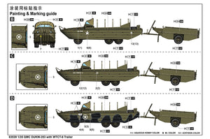 I Love Kit 63539 GMC DUKW-353 With WTCT-6 Trailer 1/35 – immagine 3