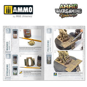 Ammo of Mig 6925 AMMO WARGAMING UNIVERSE Book 06 - Weathering Combat Vehicles (English, Castellano, Polski) – immagine 3