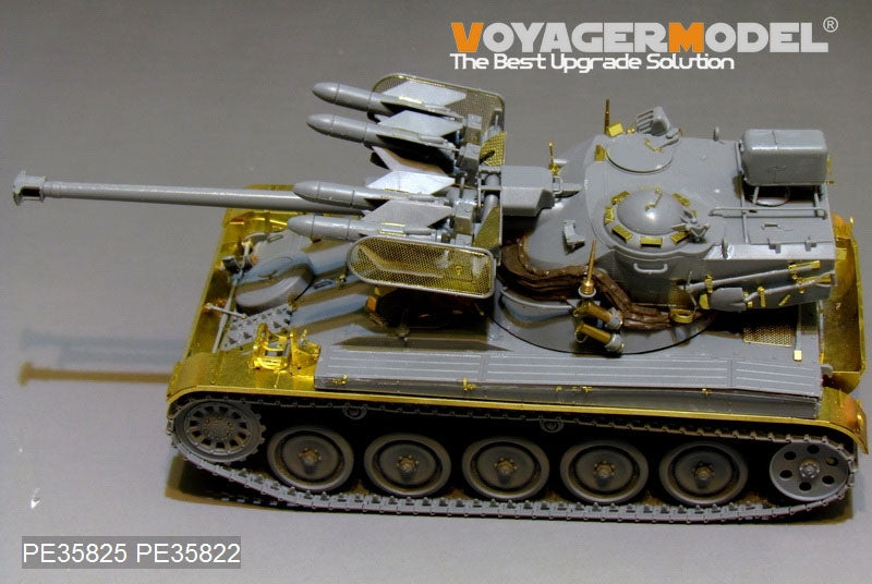 Voyager Model PE35825 Modern French AMX-13/75 w/SS-11 ATGM light tank basic (smoke discharger, Atenna base Include）For TAKOM 2038 1/35 – immagine 6