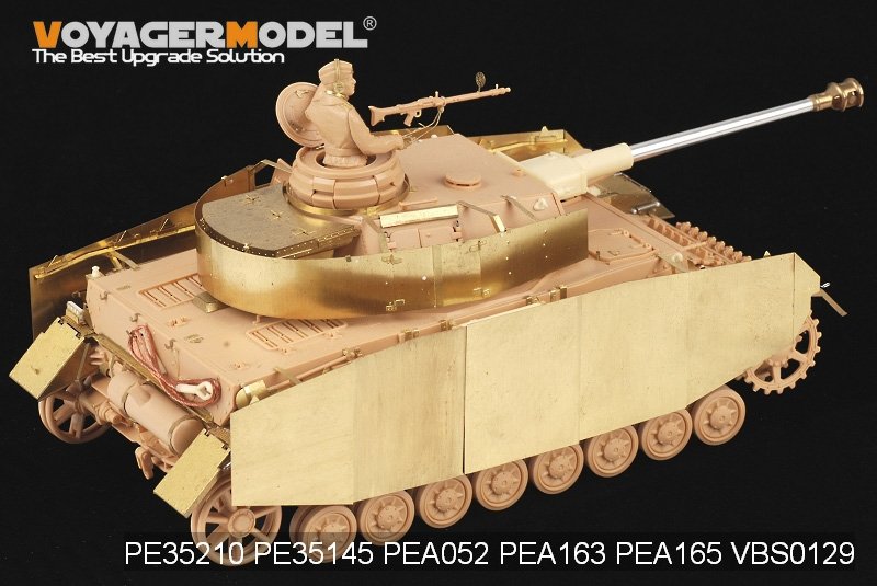 Voyager Model PE35210 WWII German Pz.Kpfw.IV Ausf.H for TAMIYA 35209 1/35 – imagen 6