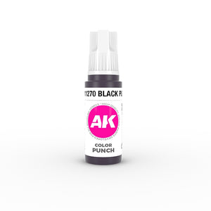 AK Interactive AK11270 BLACK PURPLE – COLOR PUNCH 17ml – imagen 2