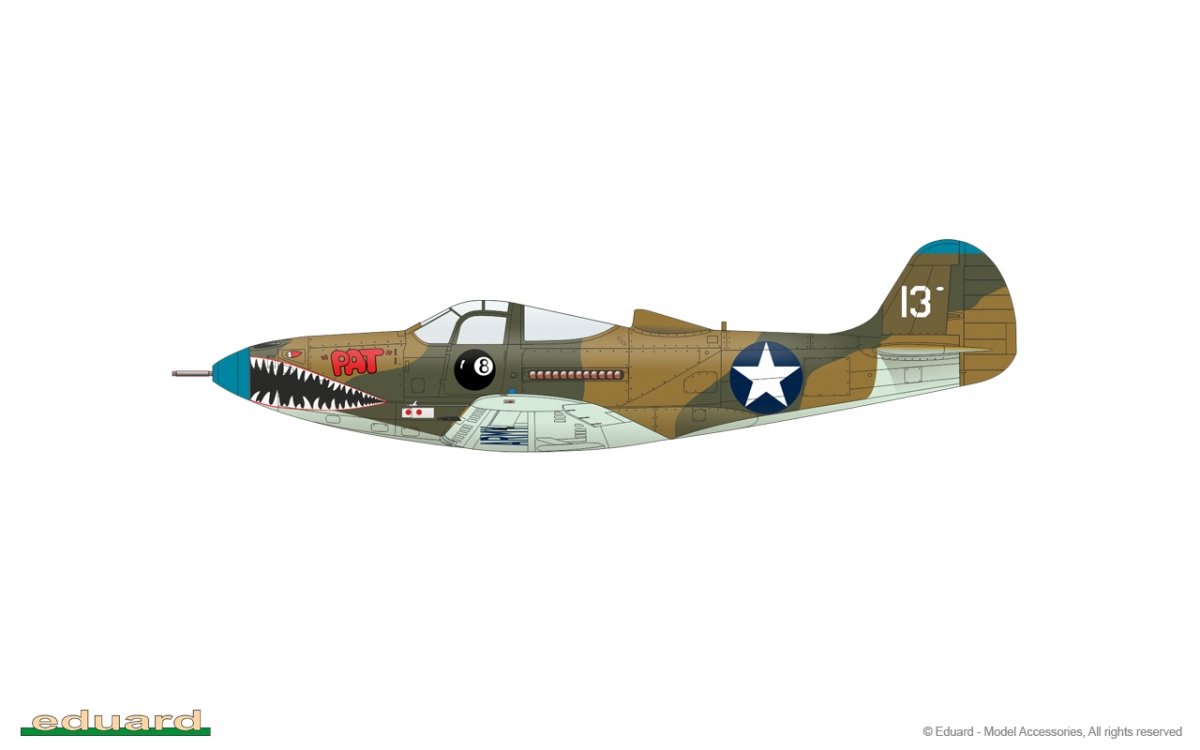 Eduard 8092 P-400 1/48 – Bild 14
