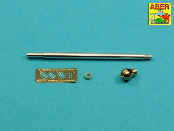 Aber 35L-322 Barrel with single-chamber muzzle brake KwK40L/43 for German Panzer IV Ausf.G tanks - early 1/35 – image 3
