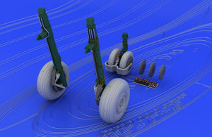 Eduard 648037 MiG-29 wheels 1/48 (Eduard, Academy) – zdjęcie 2