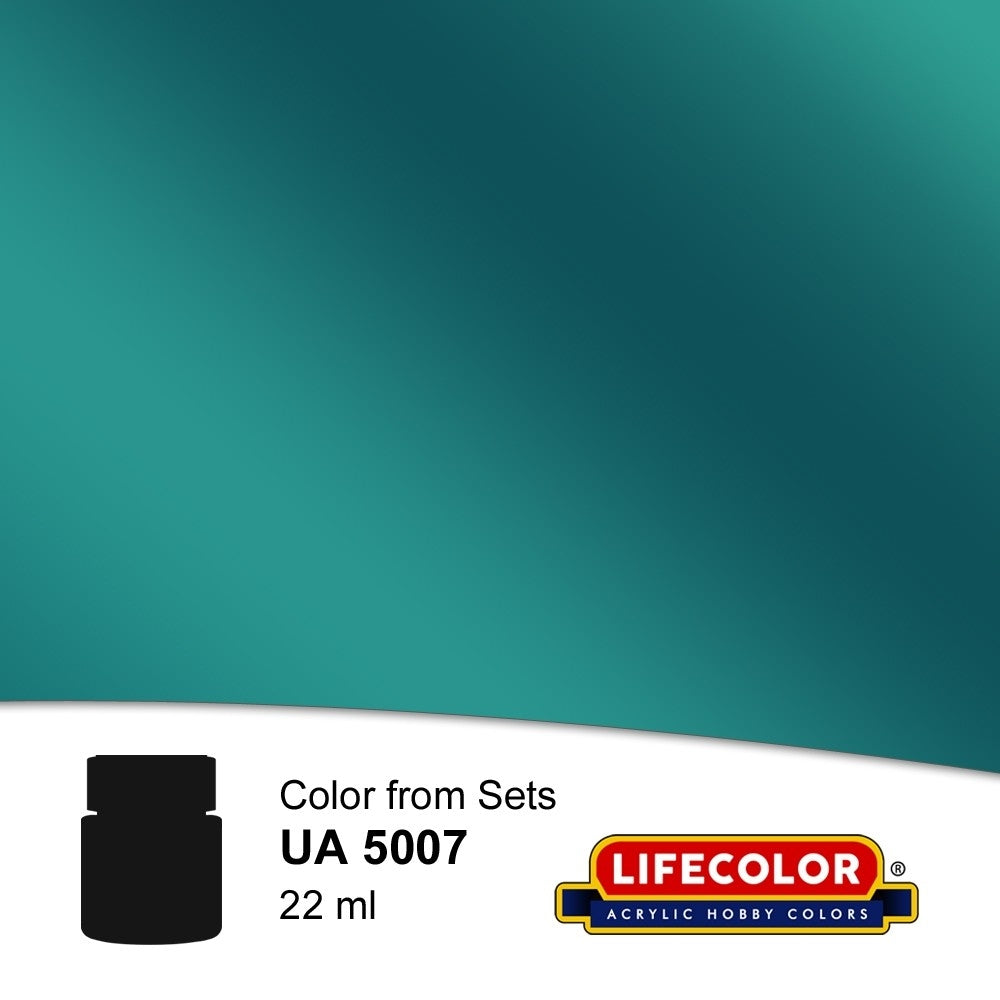 Lifecolor UA5007 Acrylic Aircraft Colors Blue Aotake 22ml