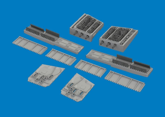 Eduard 6481195 P-40K gun bays PRINT EDUARD 1/48