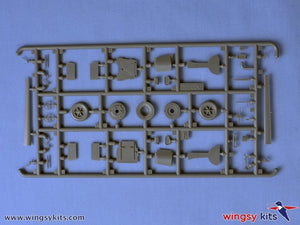 Wingsy Kits D5-07 German WWII Fighter MESSERSCHMITT Bf 109 E-1 1/48 – zdjęcie 8