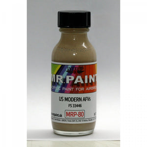 MR. Paint MRP-080 Desert Tan FS 33446 US MODERN AFVs 30ml – imagen 2