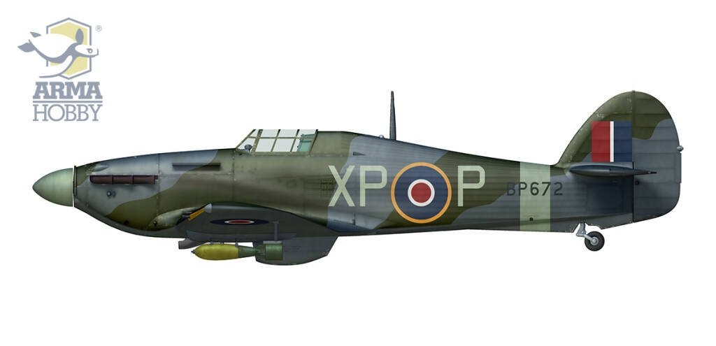 Arma Hobby 70054 Hurricane MkII A/B/C/ &amp;quot;Dieppe&amp;quot; Delux Set 1/72 – Bild 7