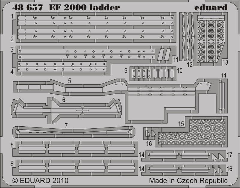 Eduard BIG4952 EF-2000 TYPHOON Single Seater 1/48 REVELL – image 7