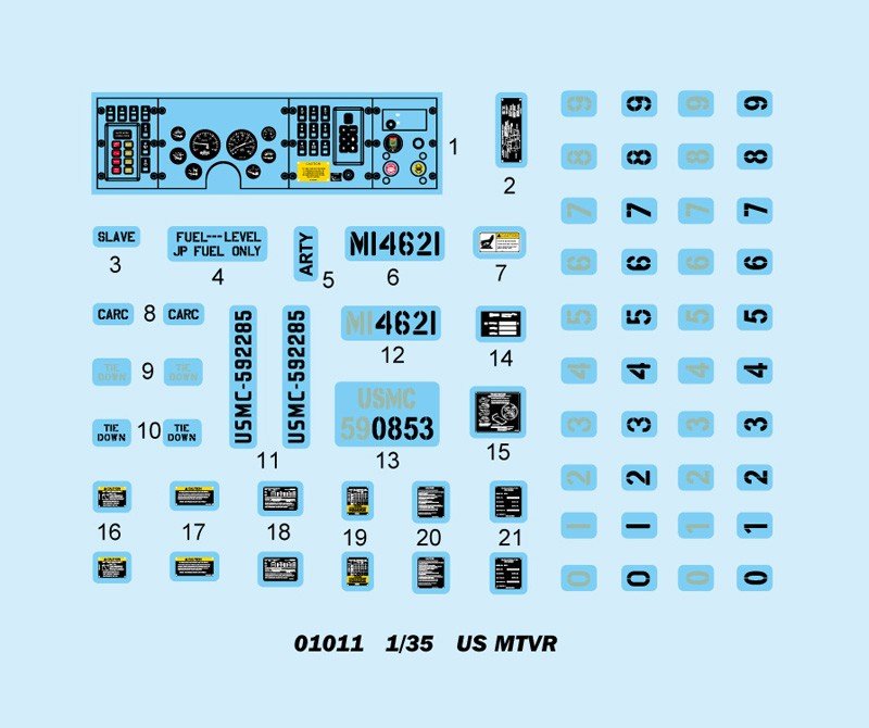 Trumpeter 01011 MK.23 MTVR Cargo Truck 1/35 – imagen 4
