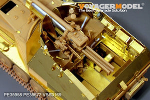 Voyager Model PE35958 WWII German self-propelled howitzer Wespe basic For TAMIYA 35200/35358 1/35 – immagine 17
