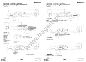 Kagero 7077 Junkers Ju 87 D, G EN/PL – image 4