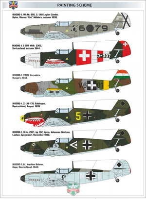 Modelsvit 4806 Messerschmitt Bf.109 D-1 1/48 – image 4