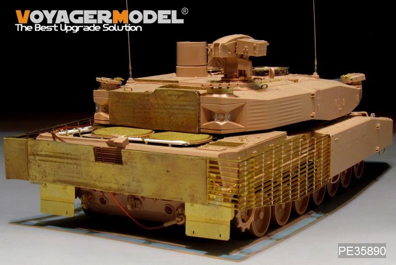 Voyager Model PE35890 Modern German Leopard2A4 Revolution 1 MBT Basic for TIGER 1/35 – image 8