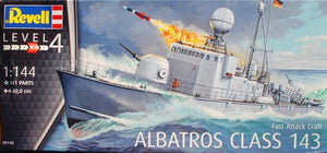 Revell 05148 Fast Attack Craft Albatros class 143 1/144