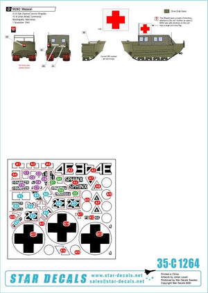 Star Decals 35-C1264 British AFVs in Holland 1944-45 # 2 1/35 – zdjęcie 2