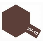 Tamiya XF10 Flat Brown (81710) Acrylic paint 10ml – imagen 2