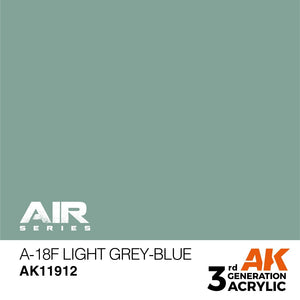 AK Interactive AK11912 A-18F GRIS CLAIR-BLEU – AIR 17 ml