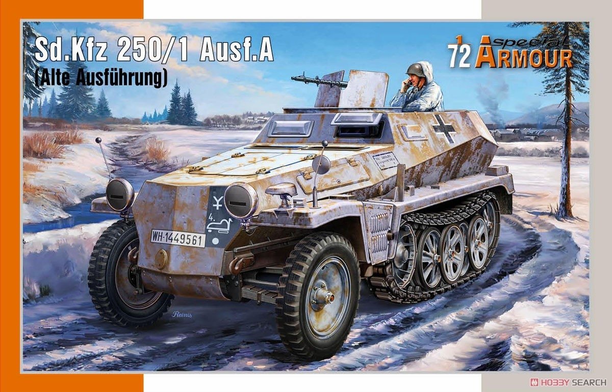 Special Armor 72019 Sd.Kfz 250/1 Ausf.A Alte Ausfuhrung 1/72 