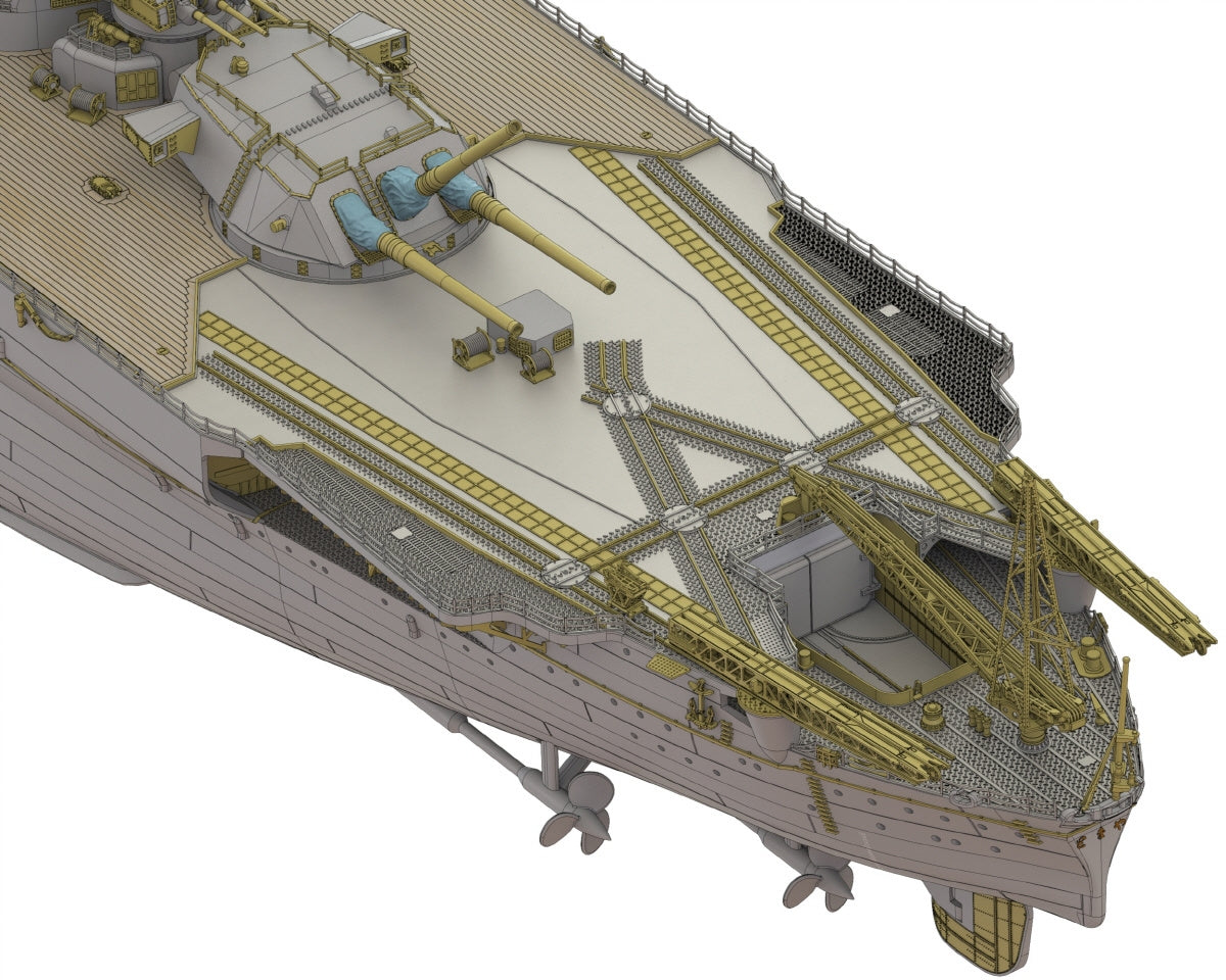 Pontos 70003R1 IJN Battleship Yamato 1941 1/700 – zdjęcie 10