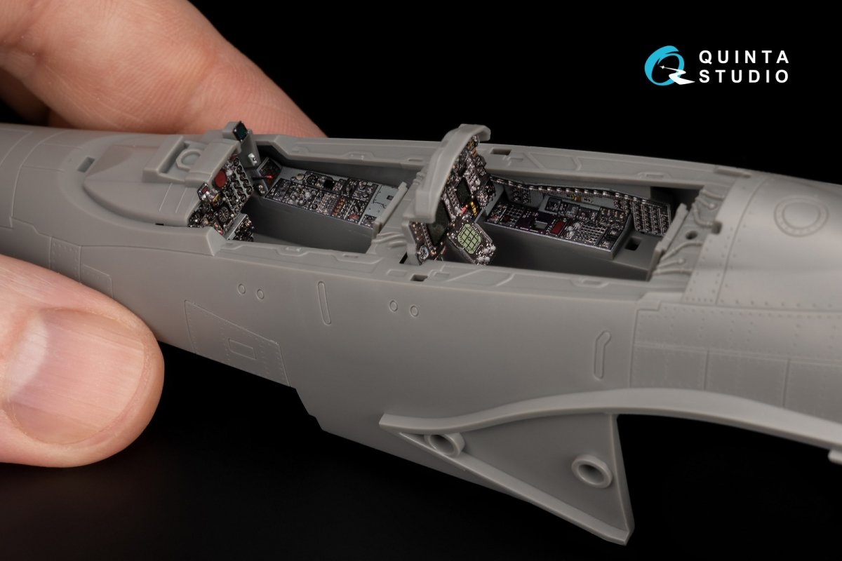 Quinta Studio QDS-48342 F-4G late 3D-Printed &amp;amp; coloured Interior on decal paper (Meng) (Small version) 1/48 – Bild 13