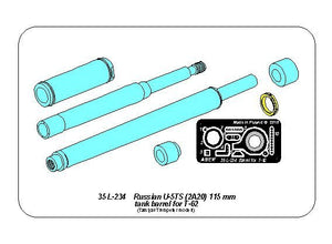 Aber 35L-234 Russian U-5TS (2A20) 115mm tank barrel for T-62 1/35 – Bild 10