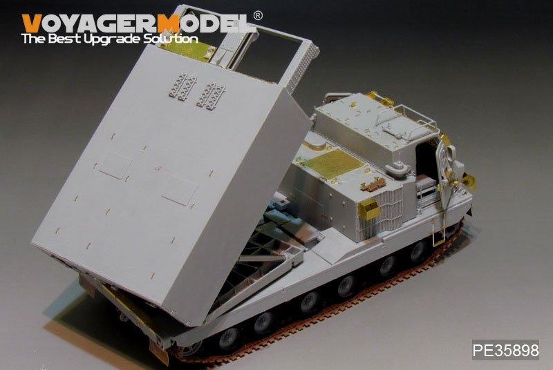 Voyager Model PE35898 Modern US M270A1 Mittlere Artillerie Racketen System Basic for TRUMPETER 1/35 – immagine 3