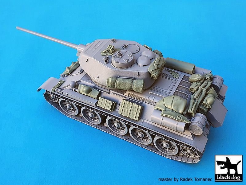 Ensemble d&amp;#39;accessoires Black Dog T35231 T-34/85 au 1/35 – image 7