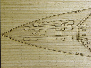 Pontos 35004WD1 HMS Prince of Wales Wooden Deck set 1/350 – Bild 2