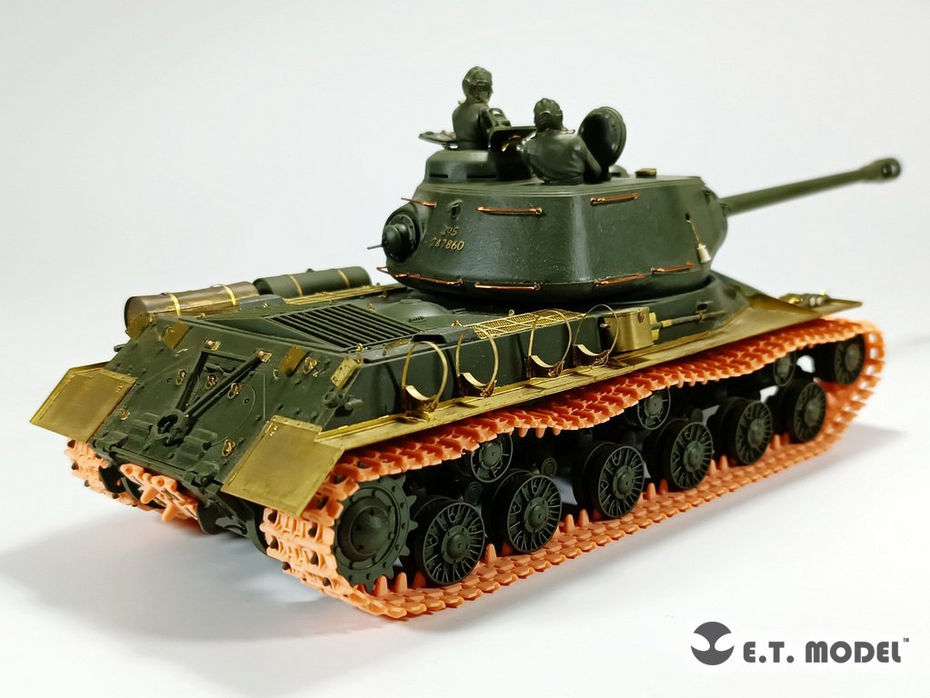 ET Model P35-061 Chars soviétiques KV-1/2/85, JS-1/2/3, ISU-152 (version tardive 650 mm) Chenilles fonctionnelles (impression 3D) 1/35 – image 6