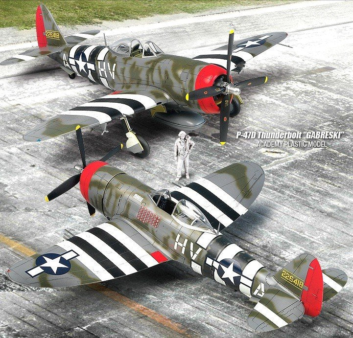 Academy 12222 P-47D Thunderbolt (GABRESKI)1/48 – immagine 3