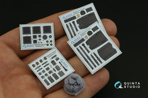 Quinta Studio QD+35119 AH-1Z 3D-Printed coloured Interior on decal paper (Academy) (with 3D-printed resin parts) 1/35 – imagen 4