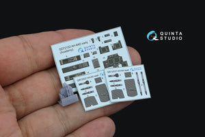 Quinta Studio QD+72152 AH-64D early 3D-Printed coloured Interior on decal paper (Academy)(with 3D-printed resin part) 1/72 – imagen 3