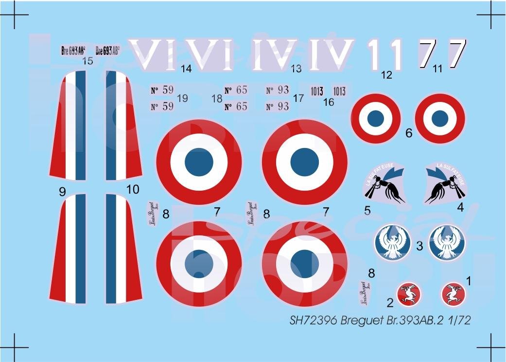 Special Hobby 72396 Breguet Br.693AB.2 &amp;#39;French Attack-Bomber&amp;#39; 1/72 – imagen 6