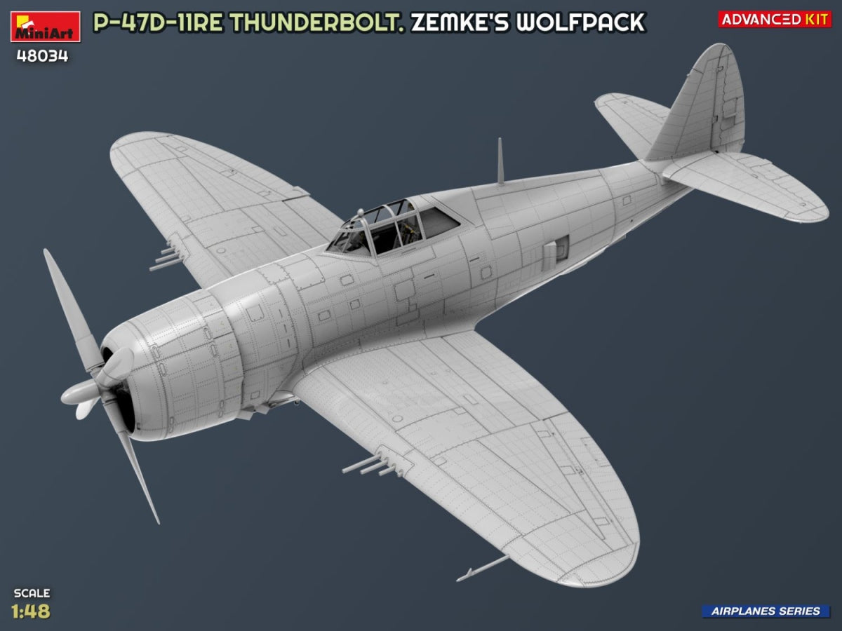 MiniArt 48034 P-47D-11RE Thunderbolt. Zemke&amp;#39;s Wolfpack. Advanced Kit 1/48 – image 3
