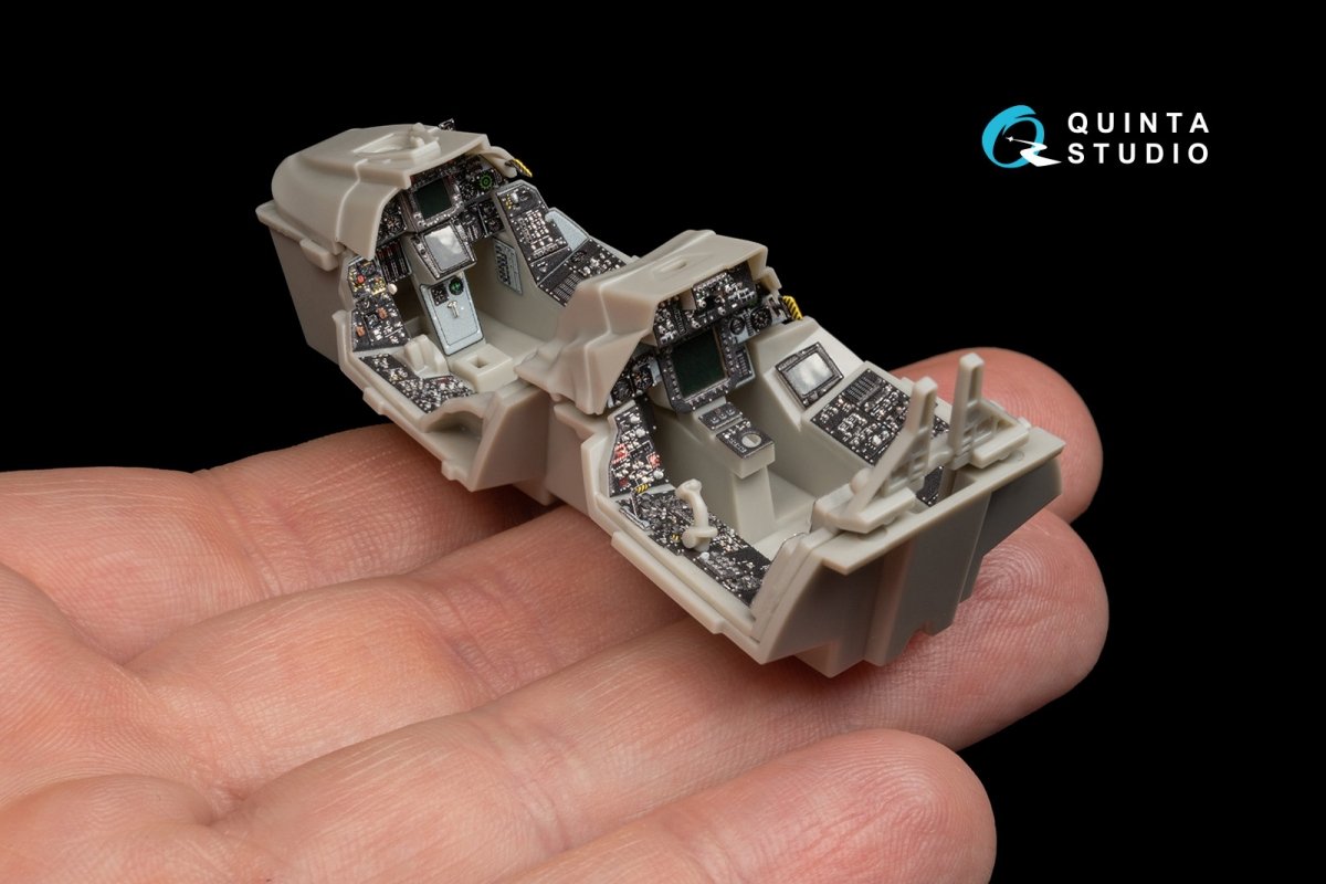 Quinta Studio QD48231 F-14A Late 3D-Printed &amp;amp; coloured Interior on decal paper (for Tamiya kit) 1/48 – imagen 7