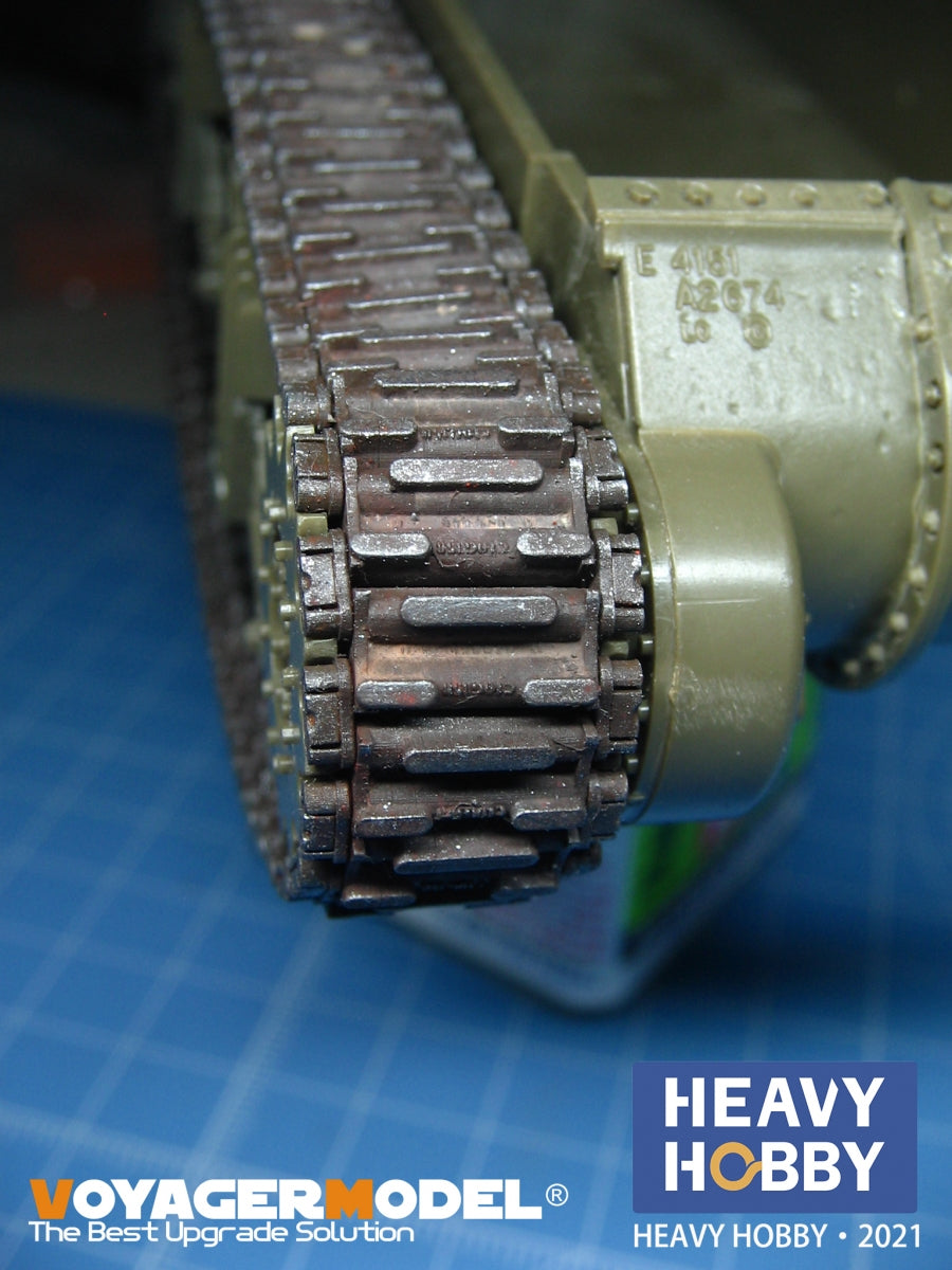 Heavy Hobby PT35049 WWII US Army Sherman VVSS Suspension Tracks T-49 1/35 – imagen 6