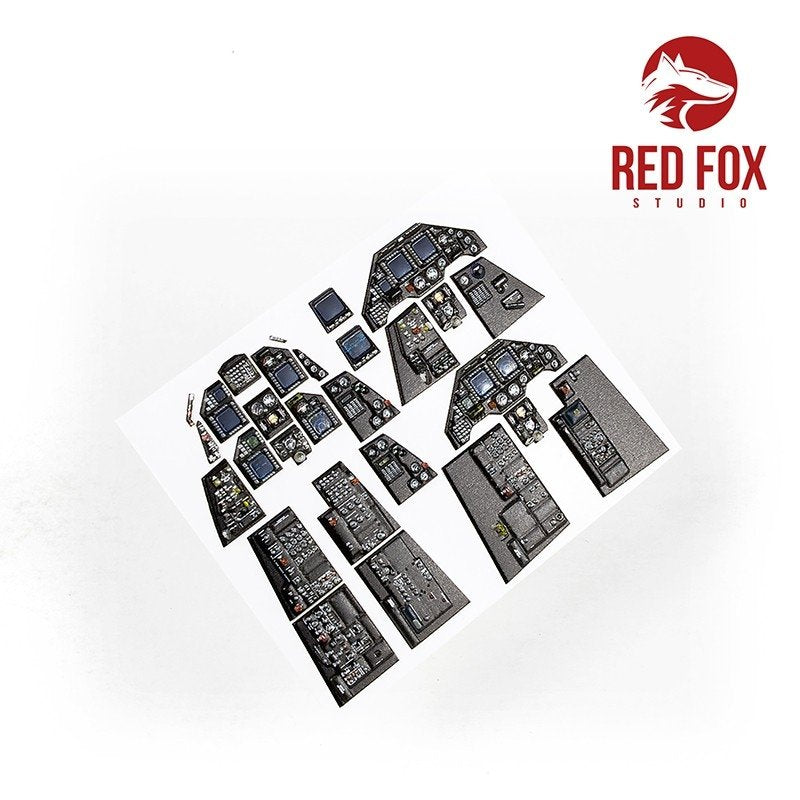 Red Fox Studio QS-32112 F-16I Sufa (for Academy kit) 1/32 – Bild 5