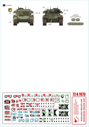 Star Decals 72-A1075 Australia in Vietnam # 1. Aussie Centurion Mk 5. 1/72 – imagen 2