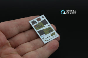 Quinta Studio QD72181 P-51D Mustang Early 3D-Printed &amp;amp; coloured Interior on decal paper (Eduard) 1/72 – imagen 5