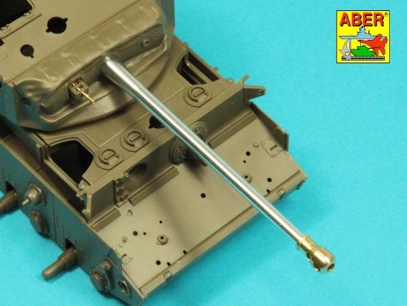Aber 35L-332 Lufa 76,2 mm (3 cale) 17 funtowa Mk. II z hamulcem wylotowym do czołgu A34 COMET 1/35 – zdjęcie 9