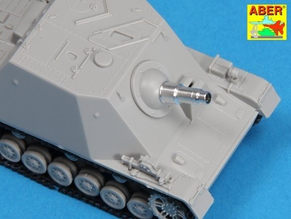Aber 72L-44 Lufa 15cm StuH 43 do działa pancernrgo Stu.Pz. IV BRUMBAR – późna wersja / German 15cm StuH 43 Barrel for Stu.Pz. IV BRUMBAR – middle/late version 1/72 – imagen 6
