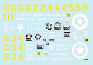 Star Decals 35-989 US 66th Armoured Regiment 1/35 – zdjęcie 2