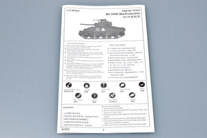 Trumpeter 07223 M4(Mid) TANK 1/72 – imagen 7